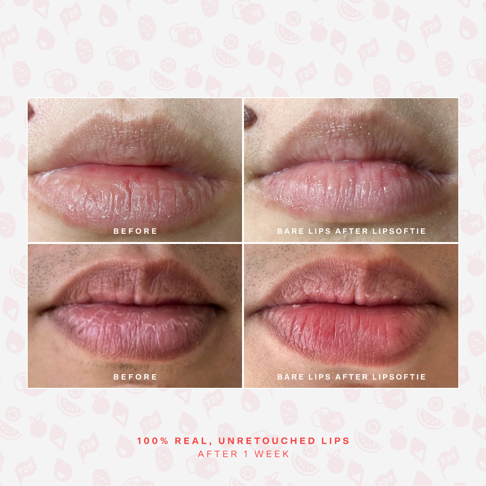 SOS Vanilla [The Tower 28 Beauty LipSoftie™ Lip Treatment in the shade SOS Vanilla]
