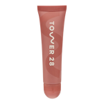 The Tower 28 Beauty LipSoftie™ Lip Treatment in the shade Dulce de Leche. [Dulce de Leche]